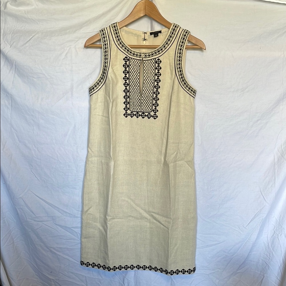 Ann Taylor embellished sheath dress